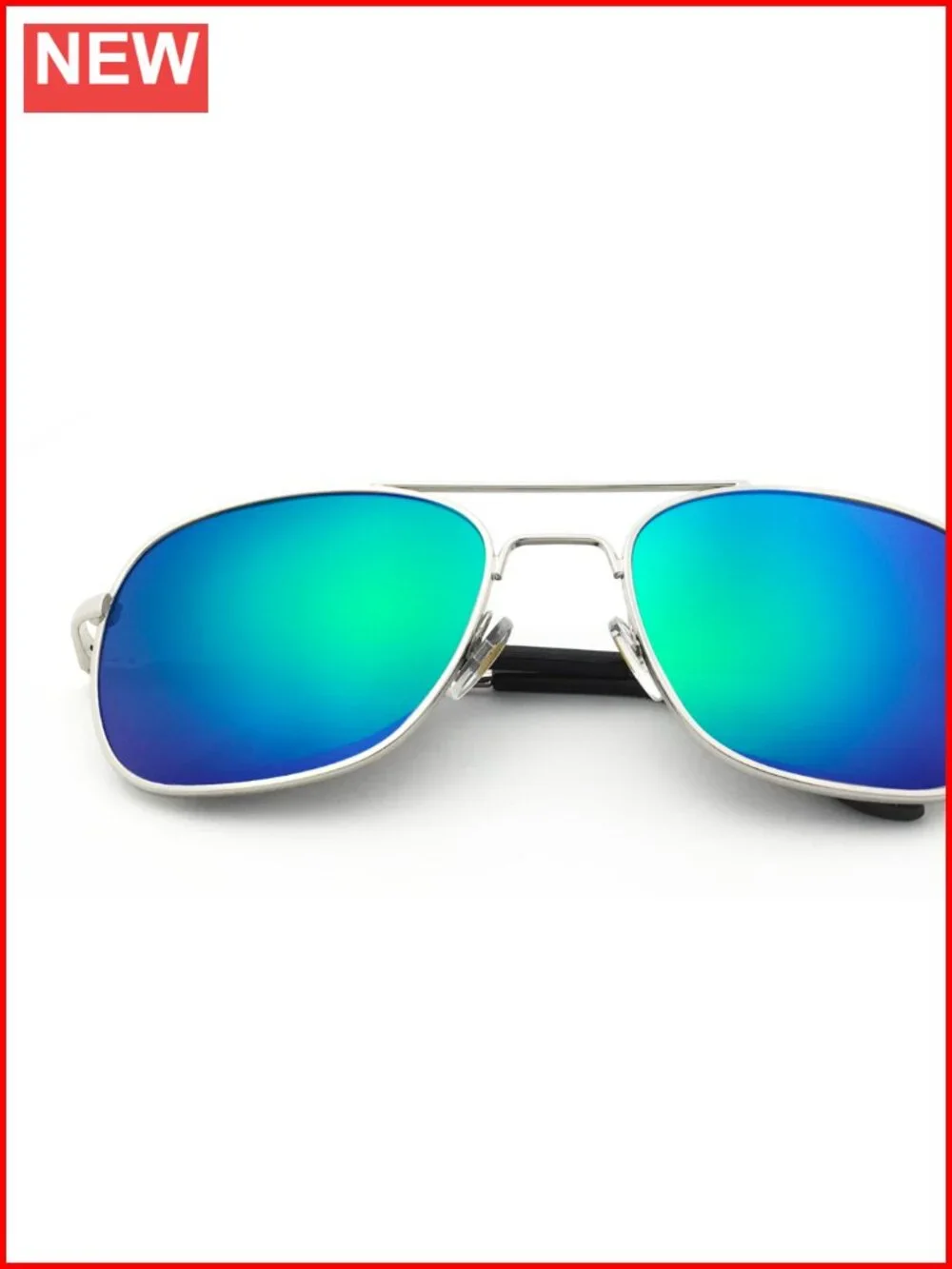 Classic Square Aviator Sunglasses, Polarized, UV Protection